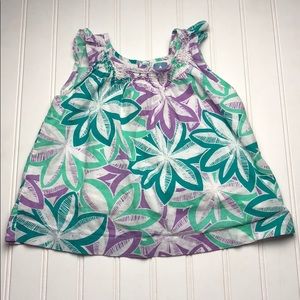 Baby gap flutter sleeve blouse